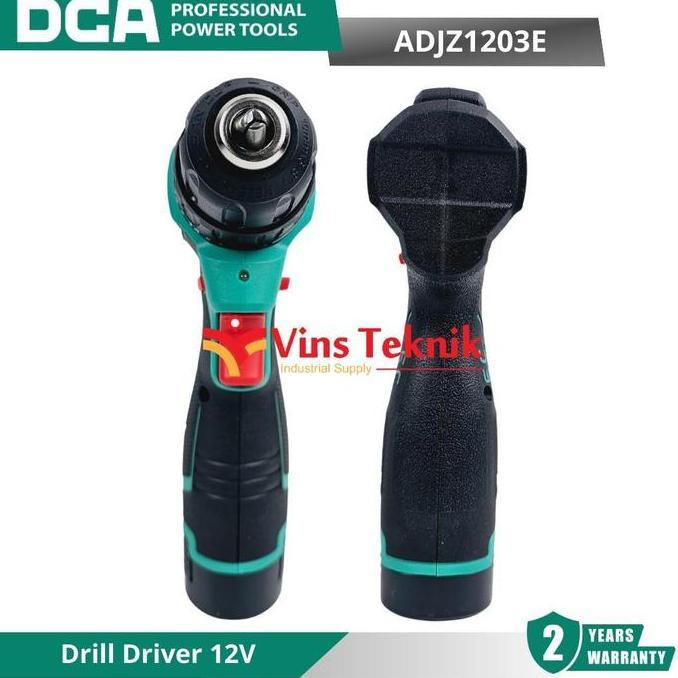 Diskon Dca Adjz1203E Mesin Bor Baterai Cordless Brushless Drill Driver 12V Adjz1203