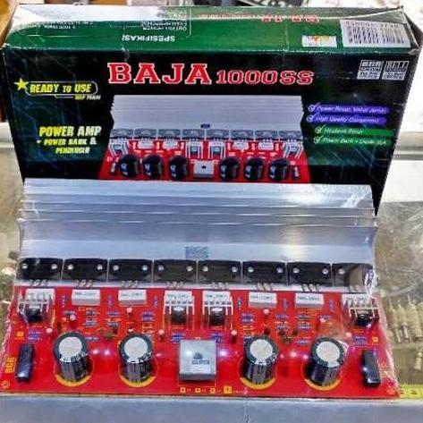 Kit Power Amplifier Streo 1000W SANKEN II Stereo BAJA 1000ss BELL BGR HIGH QUALITY