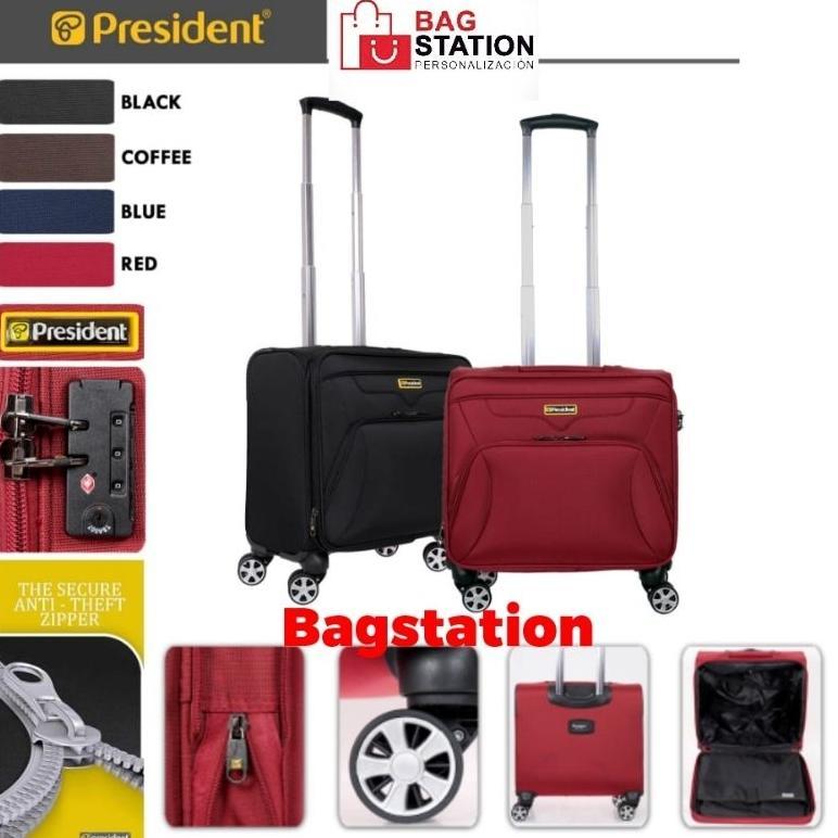 TAS KOPER TAS CABIN PRESIDENT 4 RODA ORIGINAL TAS PRIA TAS TRAVEL TAS PAKAIAN TAS BAJU