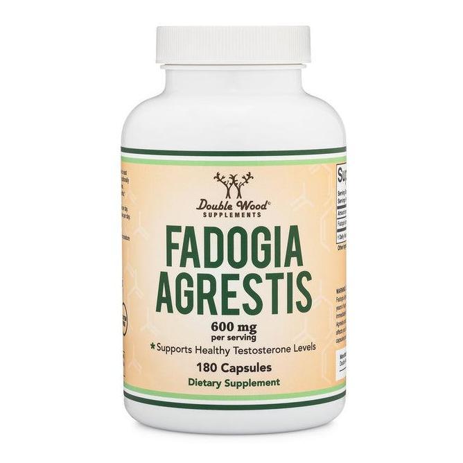 doublewood Fadogia Agrestis 600 mg double wood 180 capsules men health