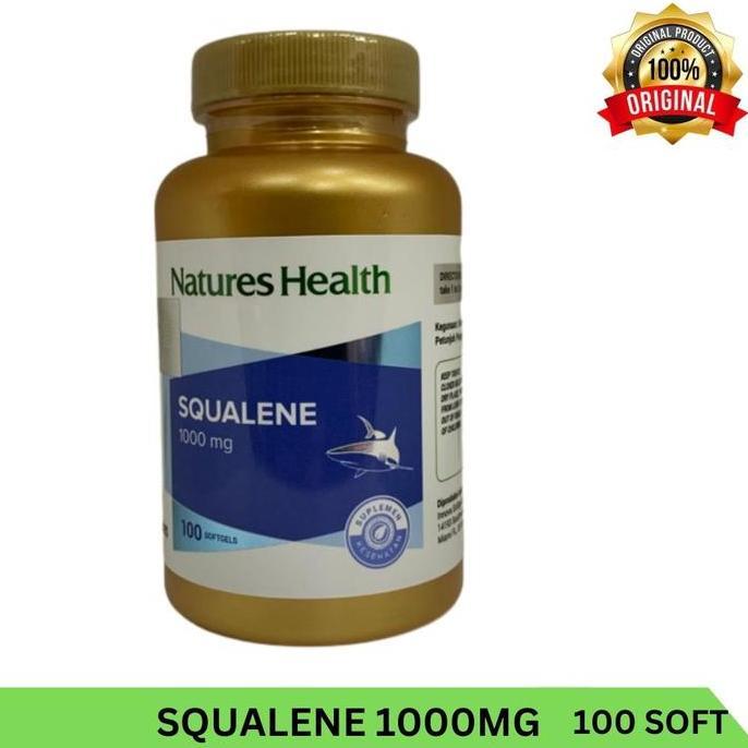 Natures Health Nature's Health Squalene 1000mg 1000 MG 100 Softgels