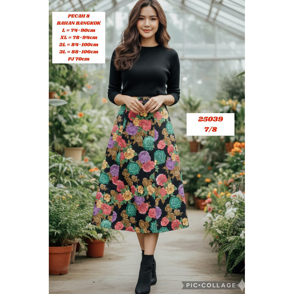 Madaka Rok Bangkok Pecah 8 Panjang 7/8 25150