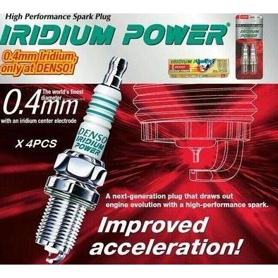 Busi Iridium Vespa 2Tak Asli Original DENSO Iridium Power