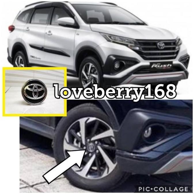 satu buah tutup dop velg dop roda tengah all new rush 2018-2019