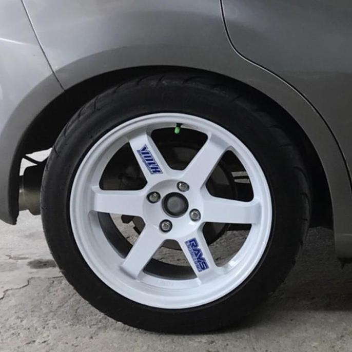 sticker velg VOLK RAYS TE37 like original print