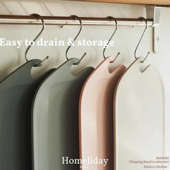 MODORI - Chopping Board Set & Holder Stand