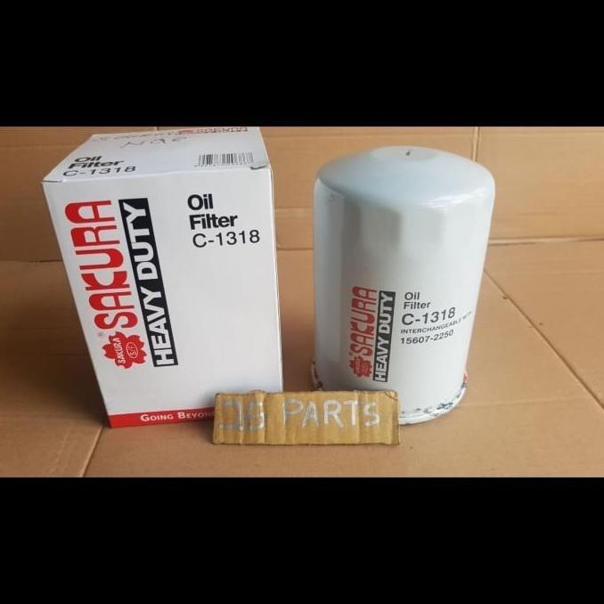 FILTER SARINGAN OLI SAKURA HINO DUTRO 110 C1318 C 1318 C-1318 ORI