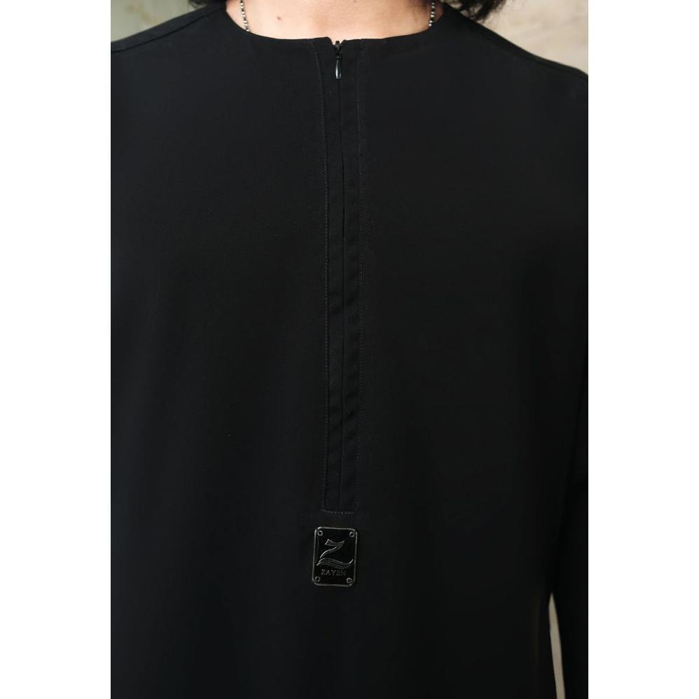 BEST SALE Jubah Pria Gamis pria Selimfit jubah zayen hitam jubah pria muslim jubba model terbaru baj
