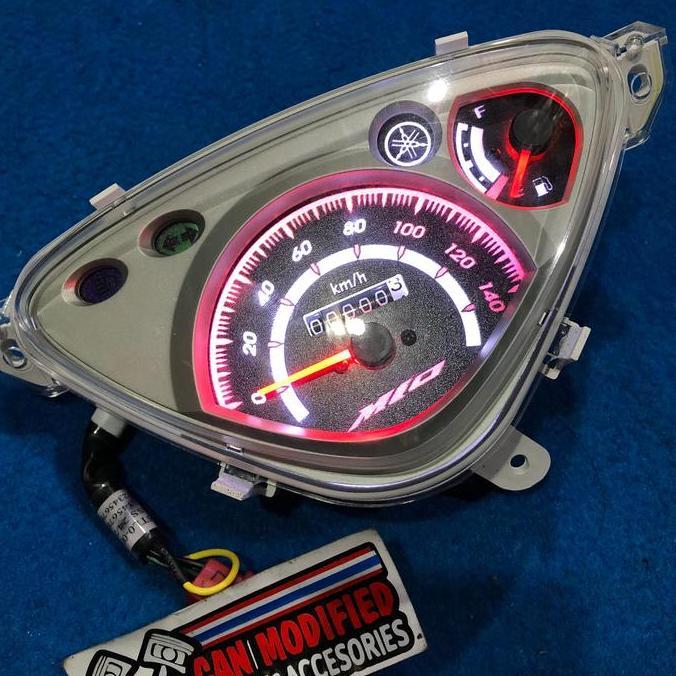 spidometer mio sporty mio smike 5vv custom lampu indiglow spedo sporty