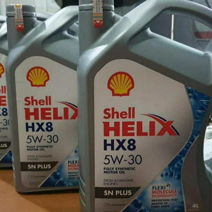 Oli Shell Helix Hx8 Sae 5w-30 4 Liter