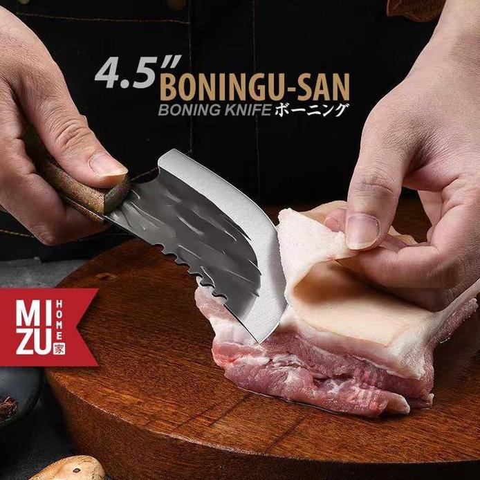 MIZU BONINGU-SAN Boning Knife Meat Knife Pisau Stainless Kitchen Knife Pisau Daging Pisau Potong Dag