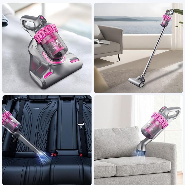 HOT PRODUCT HAN RIVER Vacuum Cleaner 25000Pa 2 in 1 With UV Anti-mite Vacuum Cleaner Kasur