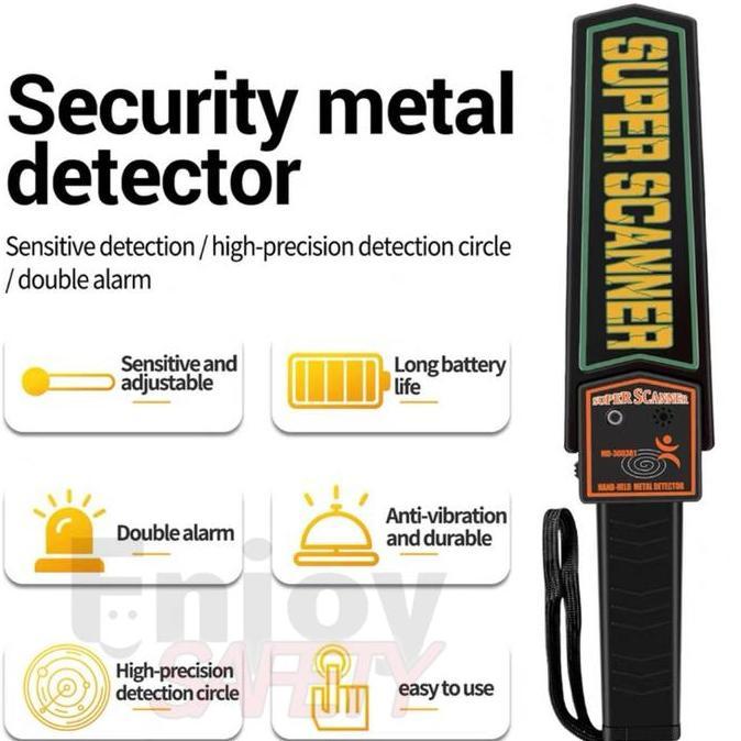 Detektor logam/Super scanner/Metal detector