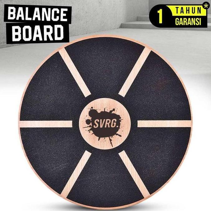 SVRG Balance Board - Wobble Board - Papan Latihan Keseimbangan - Gym