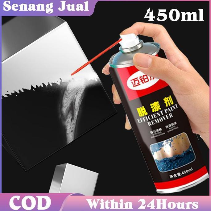 YORKSHIREY 450ml Peluntur Cat Minyak Perontok Cat Body Motor Perontok Cat Tembok