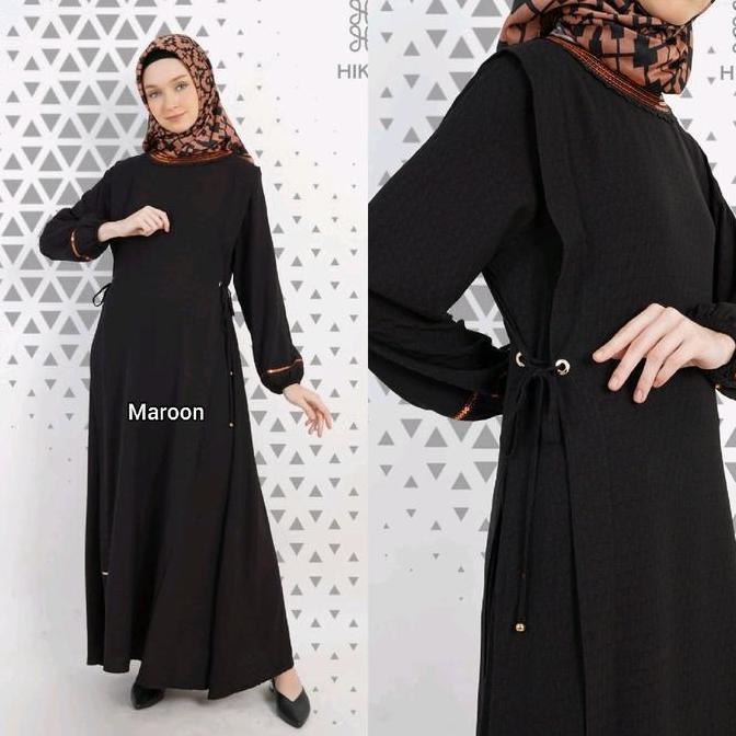Murah Neniku Abaya Hikmat Fashion D9958 No scarf Non COD