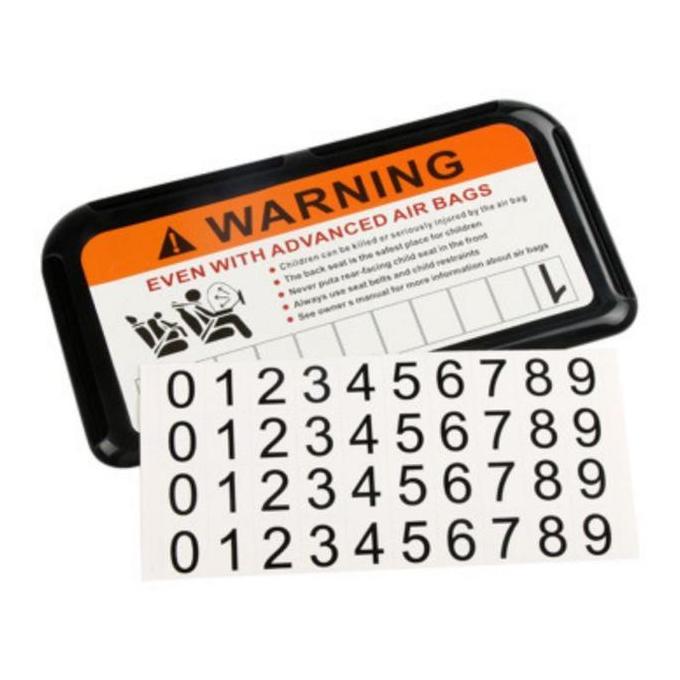 TOEVSKY Tempat Kartu Mobil / Card Holder Mobil / Tempat Kartu Sun Visor