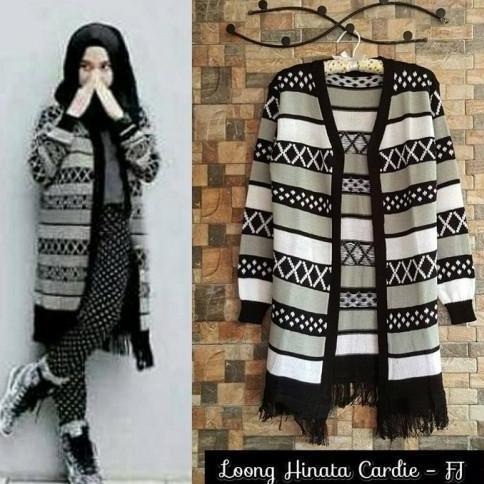 Murah LONG KARDI HINATA/KARTIGAN HINATA/CARDIGAN LONG HINATA/KARDI HINATA Non COD