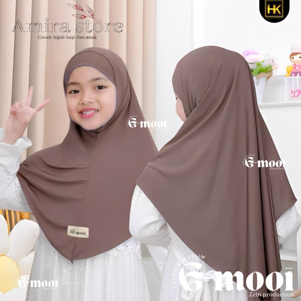 LIMITED DEAL G-MOOI Jilbab anak bayi 1-8 tahun BERGO FRENCH KHIMAR hijab anak bayi kerudung anak bay