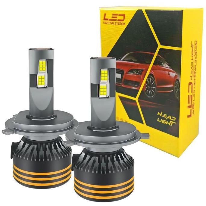 NEW - Bohlam Lampu LED Mobil H4 Mini Universal 70W EXTREME BRIGHT super terang bagus