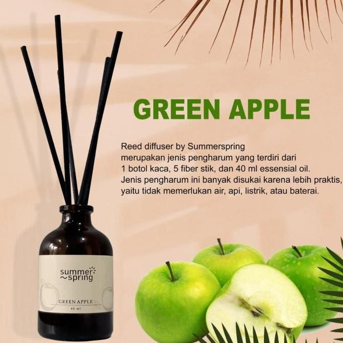 Reed Diffuser Summerspring Aromatherapy Humidifier Essentials Oil 40ml