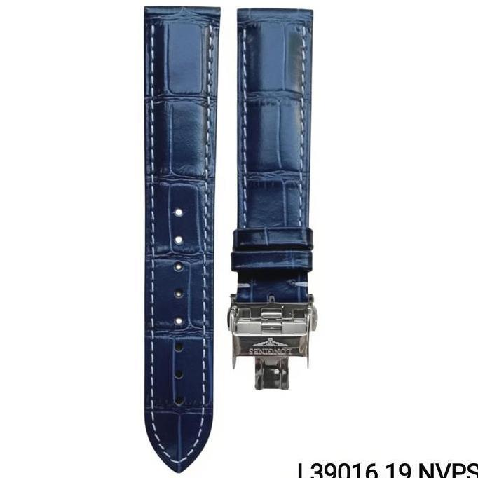 Tali Jam Tangan 19 MM Replacement Strap Leather For Longines Hydroconquest L3 9016.19 (TERBAIK) (TER