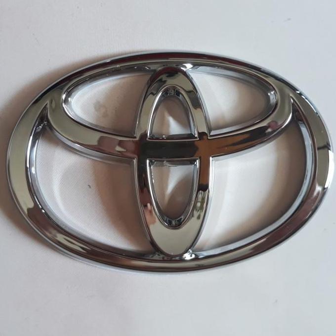Logo Toyota 13cm, Emblem Depan Agya , Logo Depan Agya, Emblem Toyota