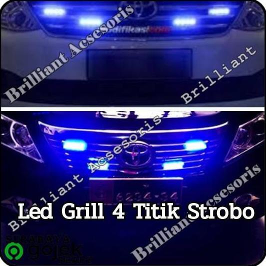 PROMO DISKON - LED Strobo - Lampu Blitz - Mobil Patwal