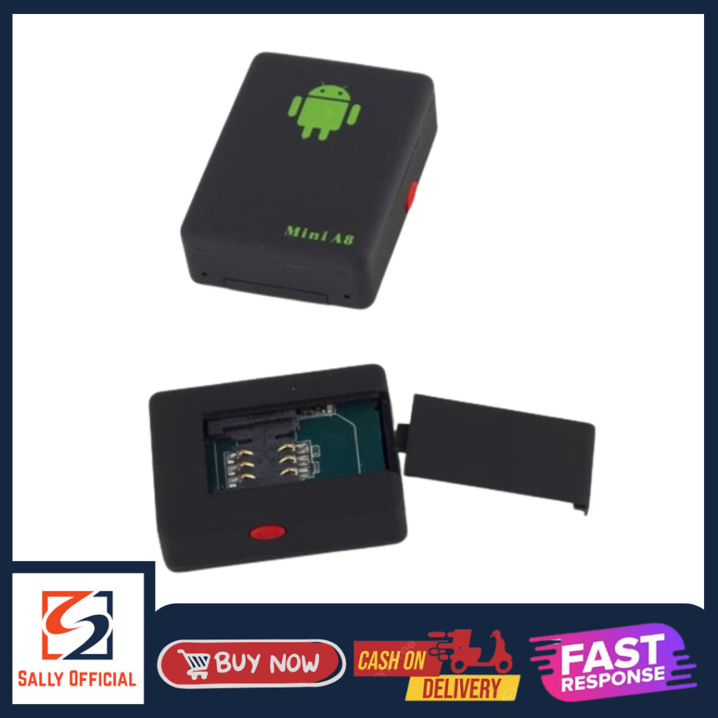 Alat Sadap Lacak Gps/Alat Sadap Suara Mini A8 Tracker Gps