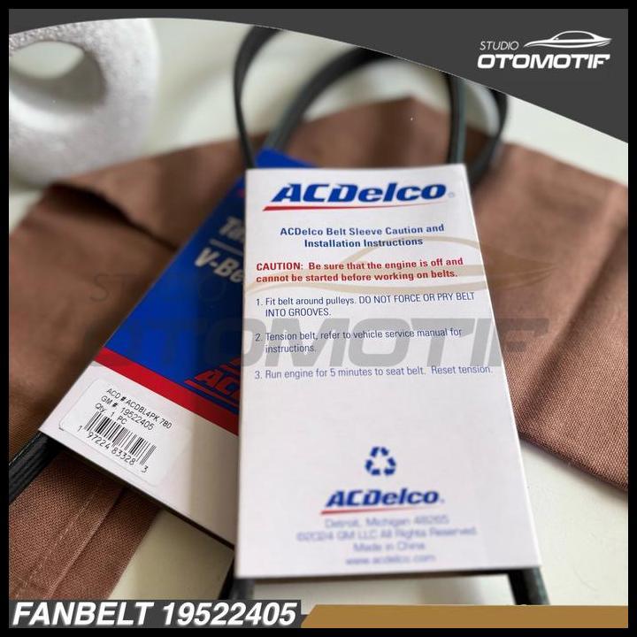 DISKON FANBELT ALTERNATOR TARUNA ATOZ 1.1 CHARADE CLASSY FEROZA SE 1.6 ACDELCO 2405 FAN BELT VBELT S