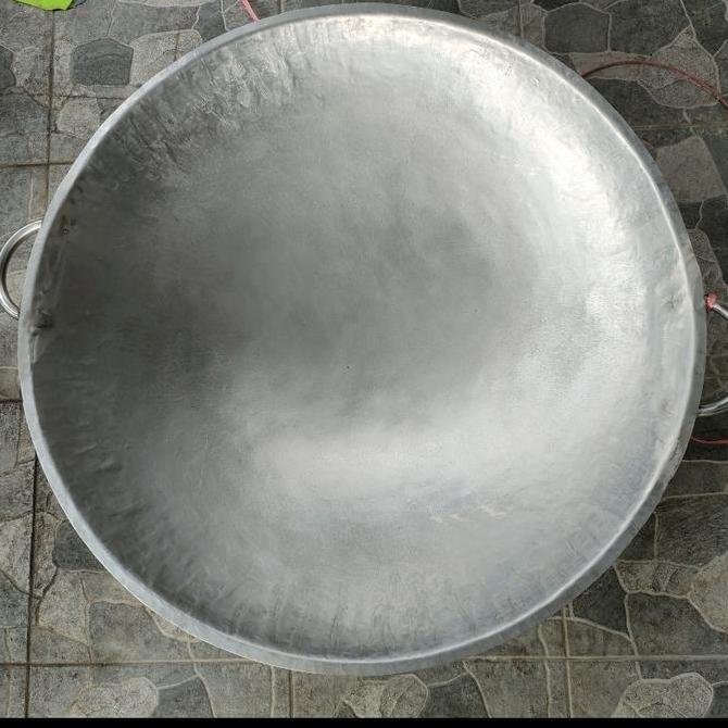 Wajan Jumbo Stainless Steel 100 cm / Wajan besar anti lengket Stainles