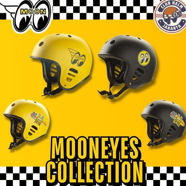 Helm Skate Board Helm Sepeda Helm Outbound Moon Eyes