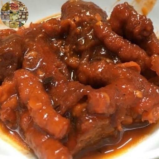 Ceker Ayam Lada Hitam/chiken feet/Kaki Ayam Frozen EJ