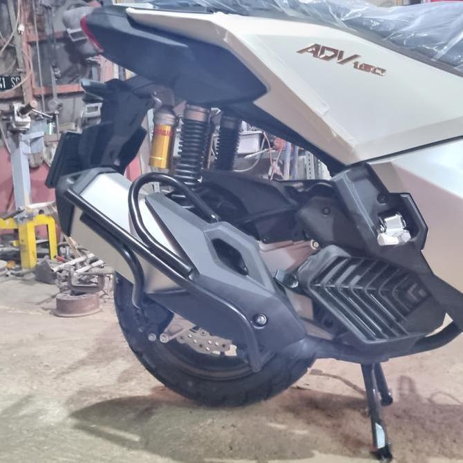 Pelindung / Crashbar Knalpot Honda Adv 160 Kualitas Terbaik Harga Termurah