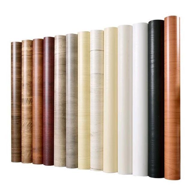 Stiker Kayu PVC Sheet Sticker Pelapis Furniture Wall Sticker Motif Taco Sheet