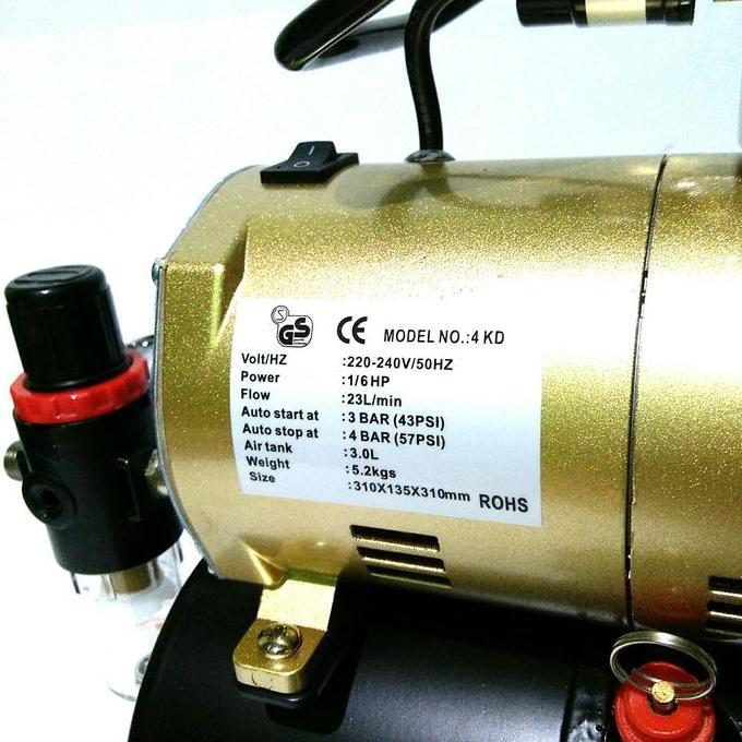 Murah Kompresor Mini Oilles + Tabung