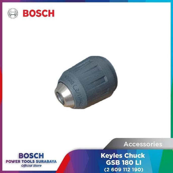 Miliki Sparepart Kepala Bor / Keyless Chuck Bosch Gsb 180-Li | Gsb 180