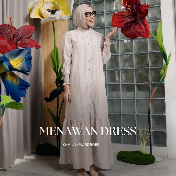 Kamila - MENAWAN DRESS DEWASA || Series Menawan Kamila Wardrobe Baju Lebaran Dress Wanita