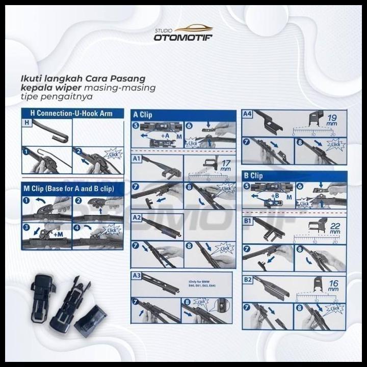 GRATIS ONGKIR WIPER MERCY W169 A150 ACDELCO BEAM FRAMELESS 