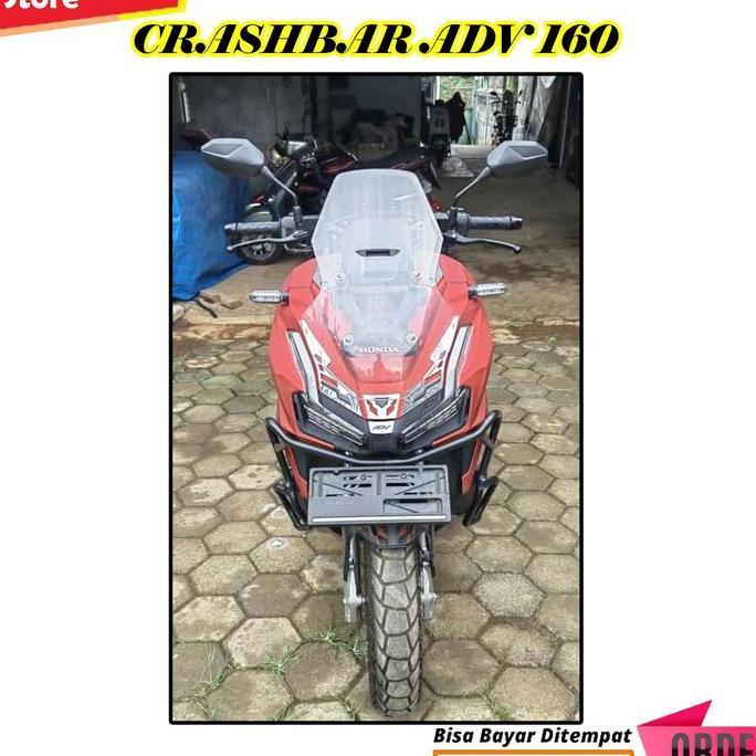 Crashbar Tubular Honda Adv 160 V2 Pnp Presisi Kualitas Terbaik Harga Termurah