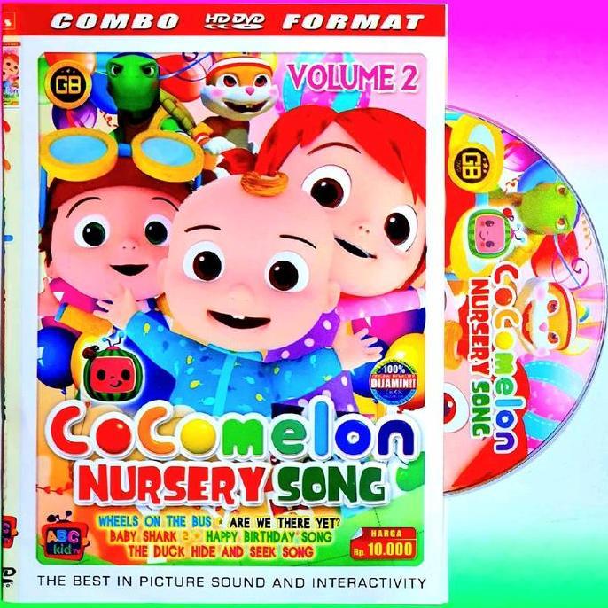 (ACS) KASET DVD COCOMELON VOL 2-KASET DVD LAGU ANAK ANAK COCOMELON-KASET DVD LAGU ANAK KARTUN COCO M