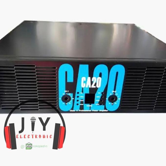 Box Power Kotak Power CA 20 CA20 CA-20 2 Channel Besi Plus Knop