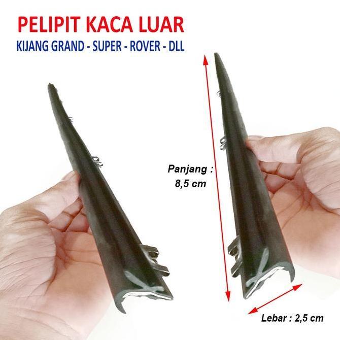 Thebest- 1 set Pelipit Kaca Luar Kijang Grand Super Rover KF dll Karet