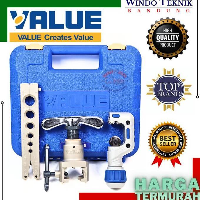 Flaring Value Vft808L-Is | Plaring Pipa Ac Value Vft 808 L - Is - Flaring Tool Value | Alat Pembesar