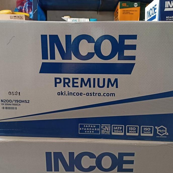 Aki Kapal/ Aki Genset/ Incoe Premium N200/ 12V200AH