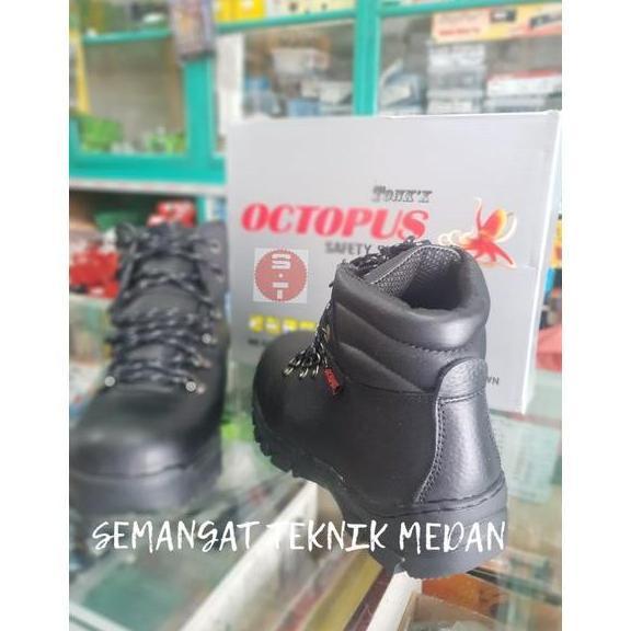 OX605 OCTOPUS SEPATU SAFETY INDUSTRIAL SHOES SEMI BOOTS OX 605 OCTOPUS