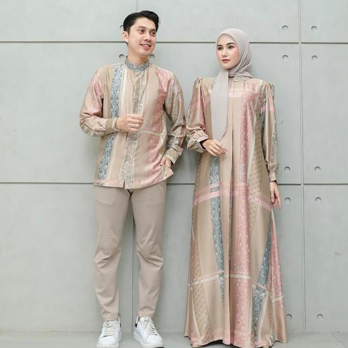 TERKINI Aisyalina Id VOL 16 Sarimbit Collection Bilqis Dress Tanpa Hijab & Bilal Kemeja Raya Series 