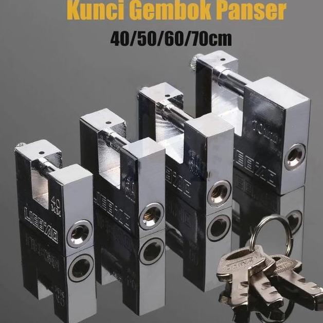 REZORHA Kunci Gembok Panser | Gembok Rumah Panzer | Gembok Balok Pagar Pintu Gerbang