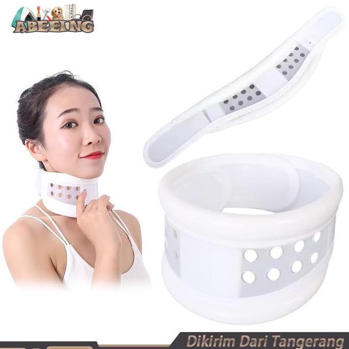 NIKIFOROV Alat Penyangga Leher Adjustable Penyangga Leher Terapi Cervical Collar