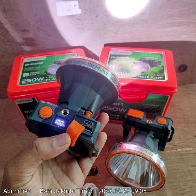 Murah Senter Kepala Kiseki Ck-Sk288D Ck-Sk 388D Led Laser 250 Dan 300 Watt Ultrasonic Welding  Bater